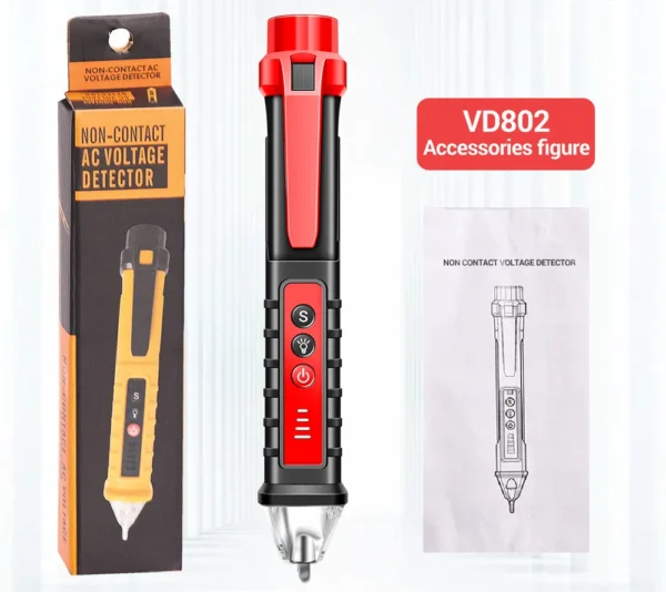 Non-contact AC Voltage Detector - Tester Meter :ANENG VD802 - Image 6