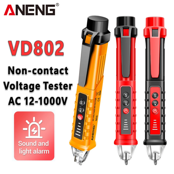Non-contact AC Voltage Detector - Tester Meter :ANENG VD802